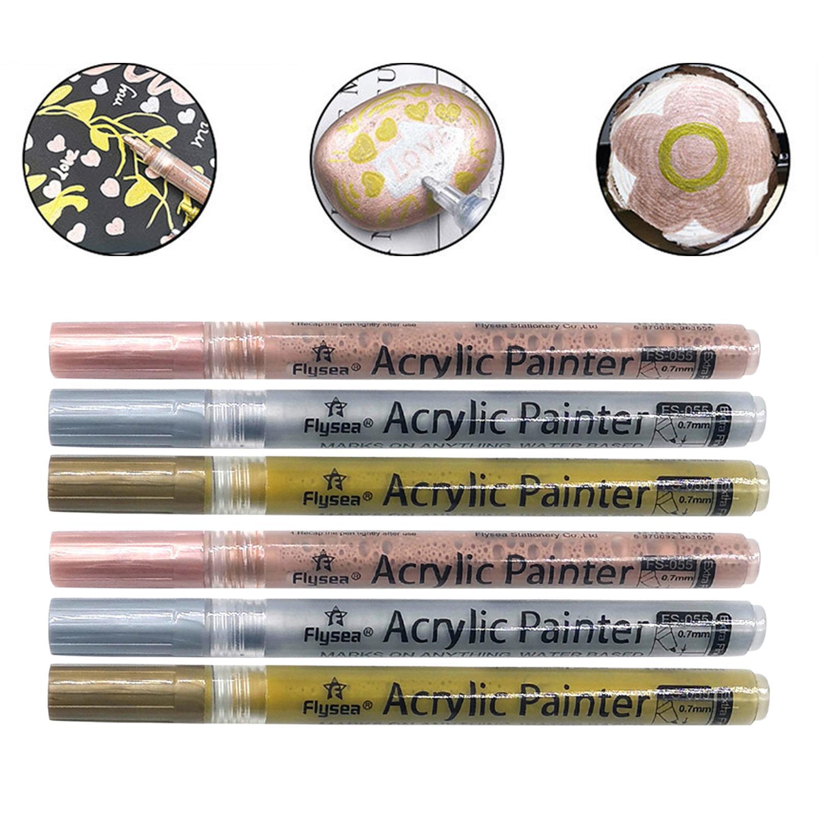 4 Pcs Air Erasable Marker Pen Water Soluble Maker