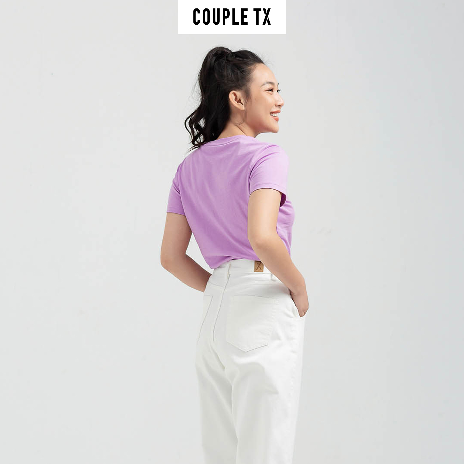 COUPLE TX - Áo Thun Nữ Slim In EveryWhere WTS 2204
