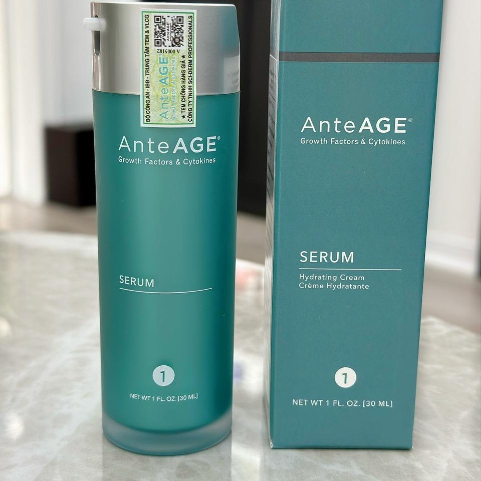 AnteAge serum - Tinh chất phục hồi cao cấp  xanh