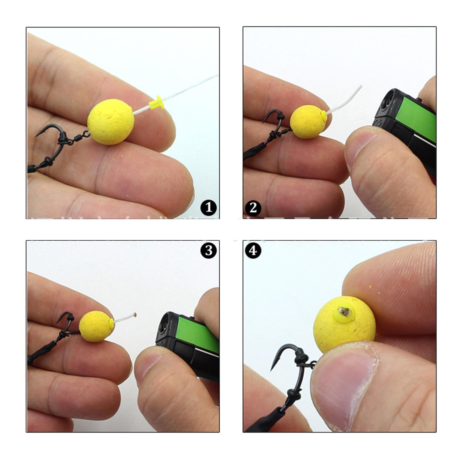 10 Pieces Carp Fishing Hair Stops Corn Boilies Stopper Hair Rig Stop