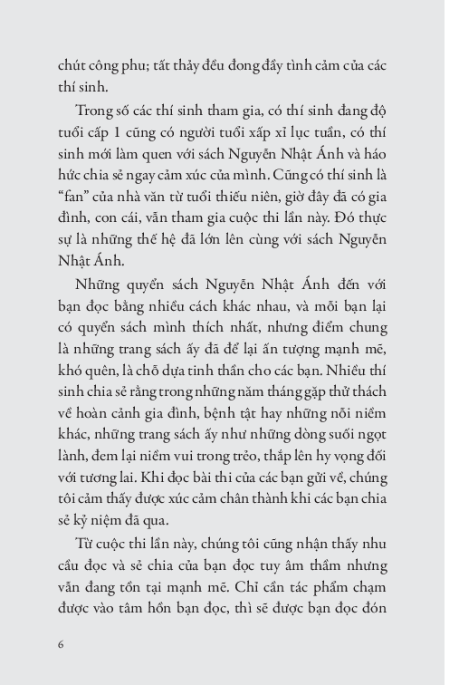Lớn lên cùng sách Nguyễn Nhật Ánh