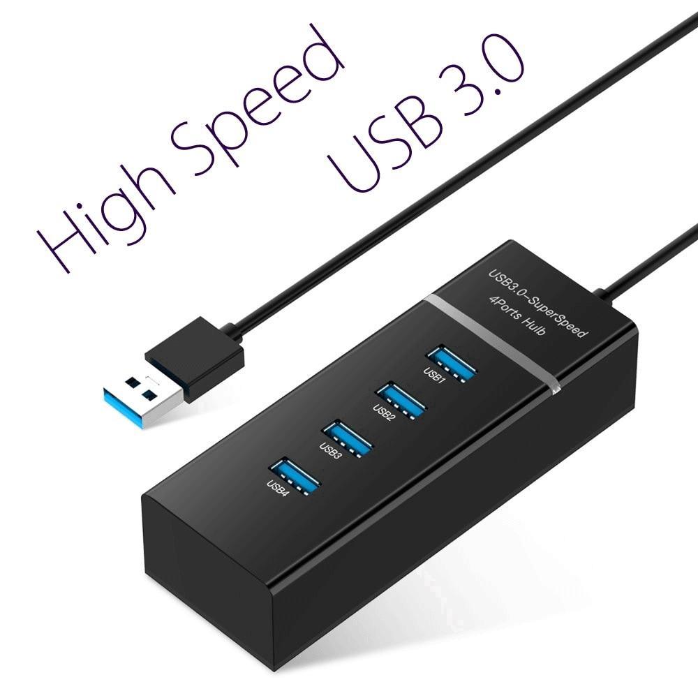 Bộ Chia 4 Cổng USB 3.0 Chuyển Đổi Tốc Độ Cao Chuyên Dụng Cho Máy Tính