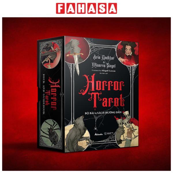Sách - Boxset Horror Tarot Việt Hóa (Bộ Bài + Sách Hướng Dẫn)