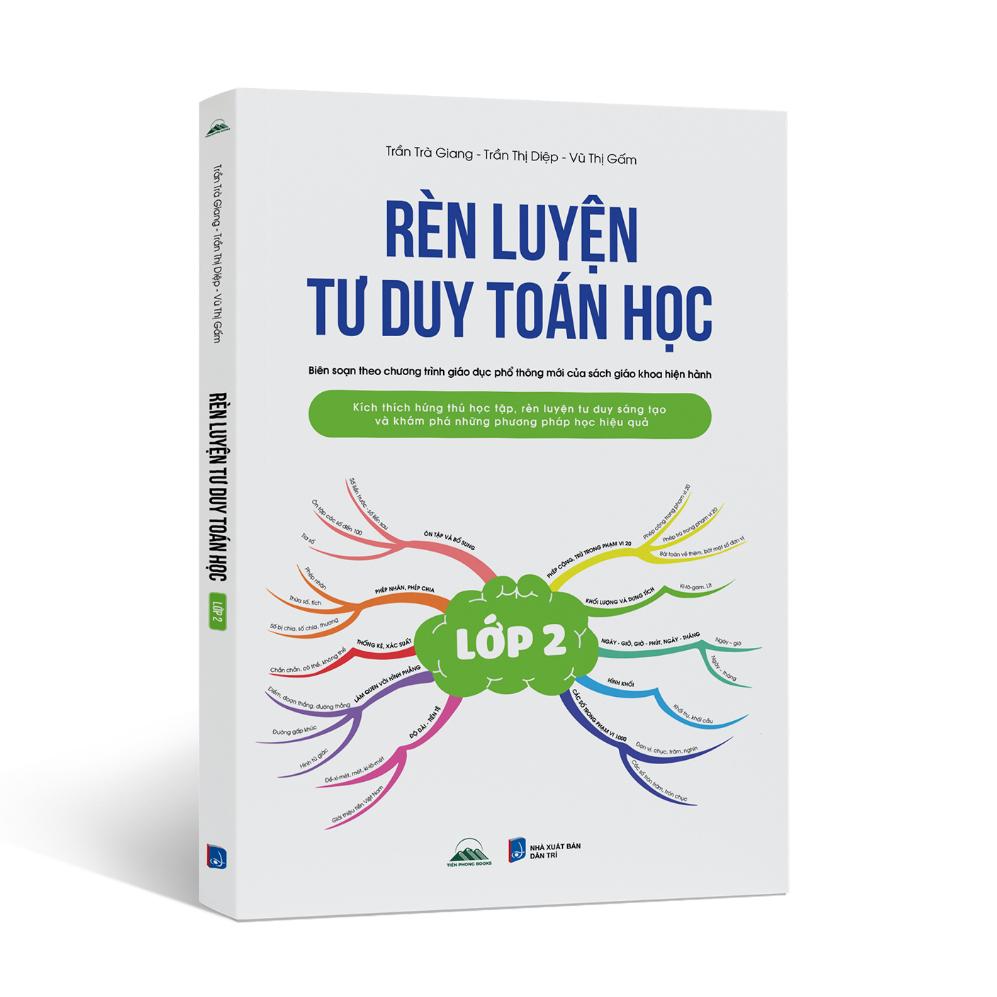 Sách - Rèn Luyện Tư Duy Toán Học Lớp 2 - Kích Thích Hứng Thú Học Tập - Nhà xuất bản Dân Trí