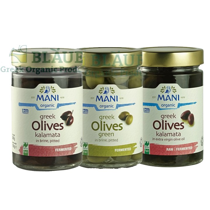 Trái Olive Kalamata hữu cơ Organic Olives 280gr
