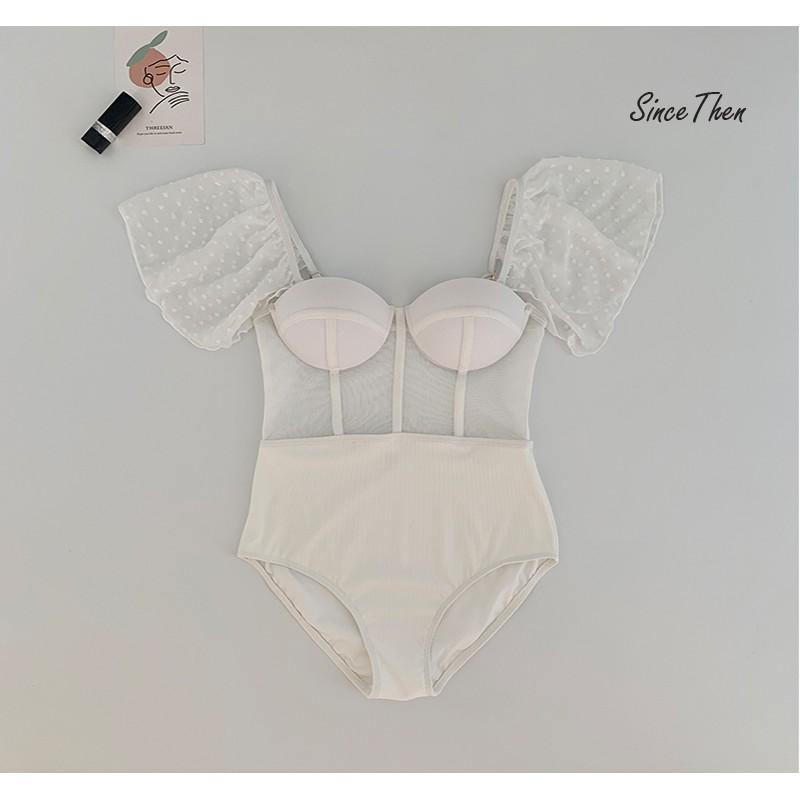 Bikini một mảnh kèm váy mỏng cao cấp, đồ bơi sexy - Since Then