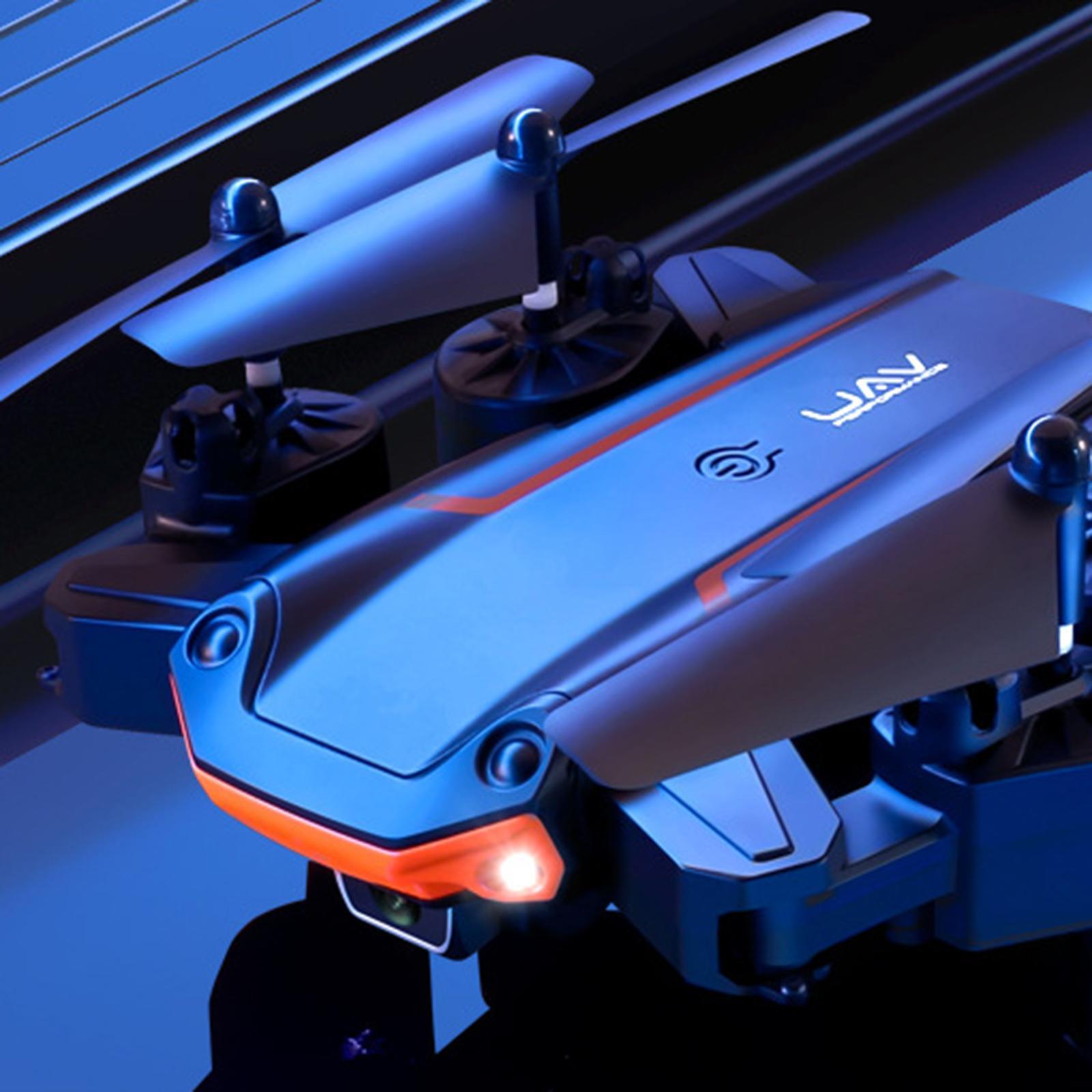 Foldable RC Drone 4K Speed Control Attractive Appearance  Key Return No