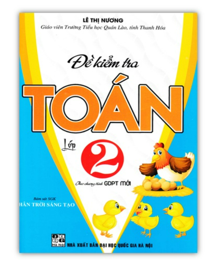 Sách - Đề Kiểm Tra Toán Lớp 2