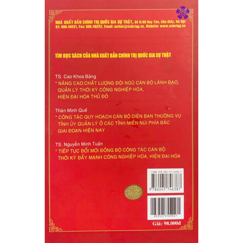 Bảo đảm tính liên tục và phát triển của đội ngũ cán bộ diện ban thường vụ tỉnh ủy quản lý ở đồng bằng sông Hồng giai đoạn hiện nay