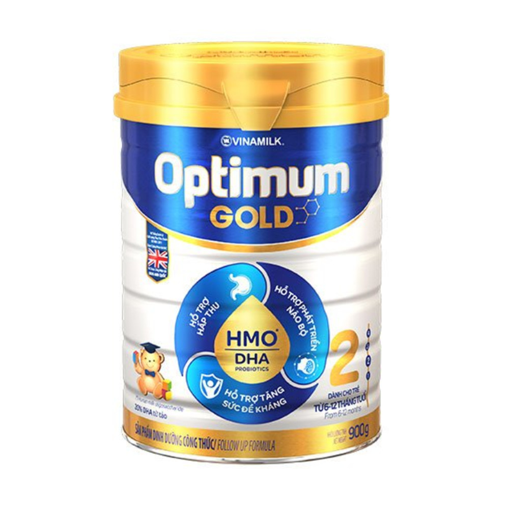 SỮA BỘT OPTIMUM GOLD 2 HỘP THIẾT 900G (VINAMILK)