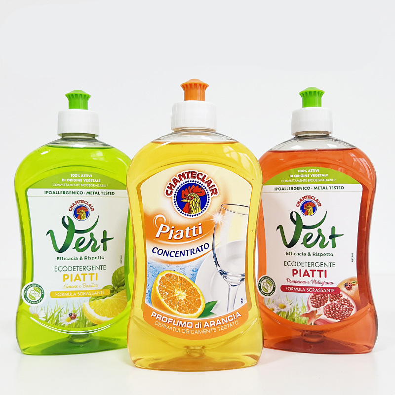 Nước rửa chén bát ChanteClair thành phần hữu cơ siêu sạch Italy 500ml
