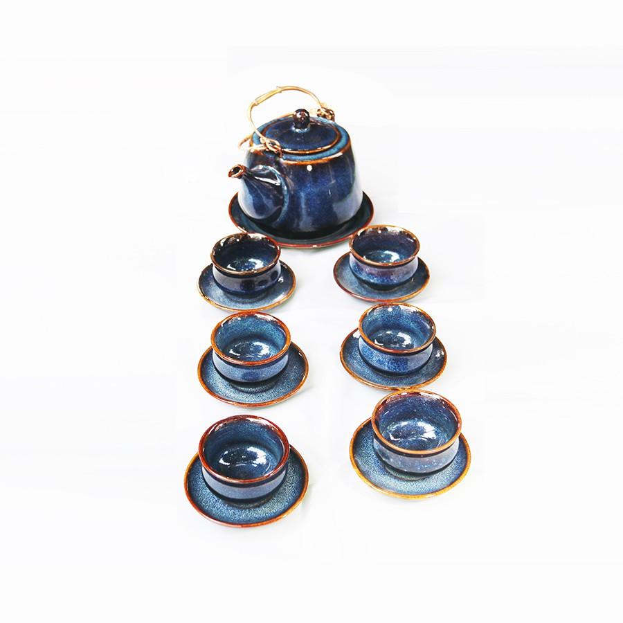 SIÊU HOT - TỔNG HỢP CÁC Bộ ấm pha trà men xanh hỏa biến CAO CẤP - sản phẩm dùng cho gia đình, quà tặng rất tuyệt vời