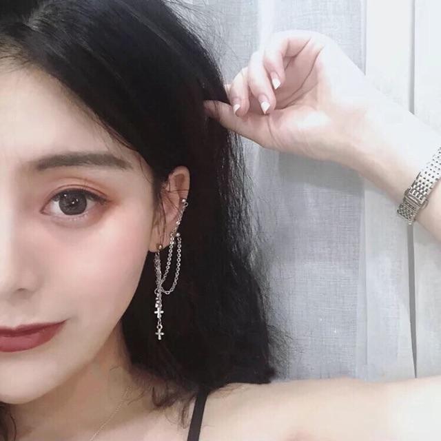 Hoa tai unisex phong cách hàn quốc