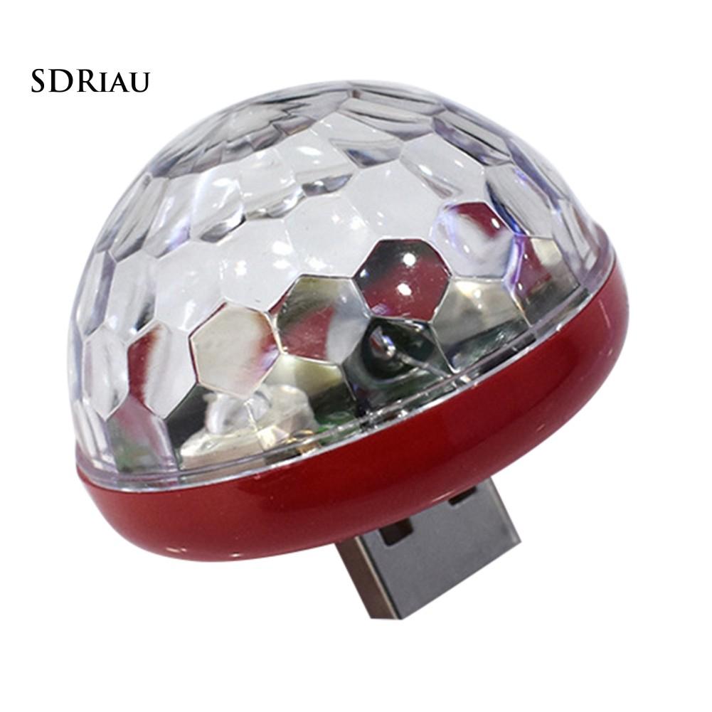 Bóng đèn 3 màu USB led cho trang trí xe hơi DJ