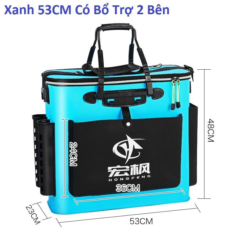 Thùng Đựng Cá Đa năng Chất Liệu EVA Chống Thấm Nước Cao Cấp , Có Thể Gấp Gọn Tiện Lợi STT06