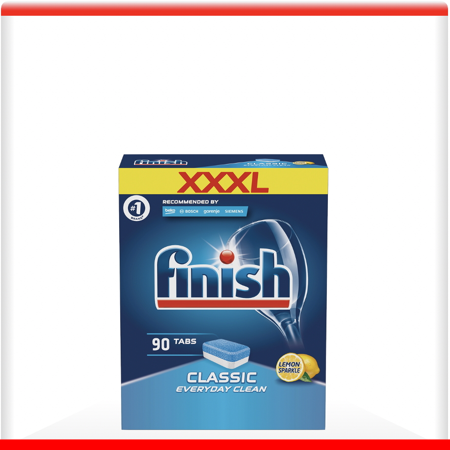 Viên rửa bát finish All in One 100 viên nhập khẩu châu âu