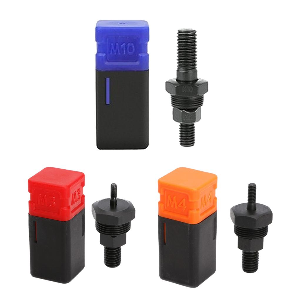 3pcs Rivet Nut  Mandrel Nose Piece Riveter Tip Spare Part Hand Tools