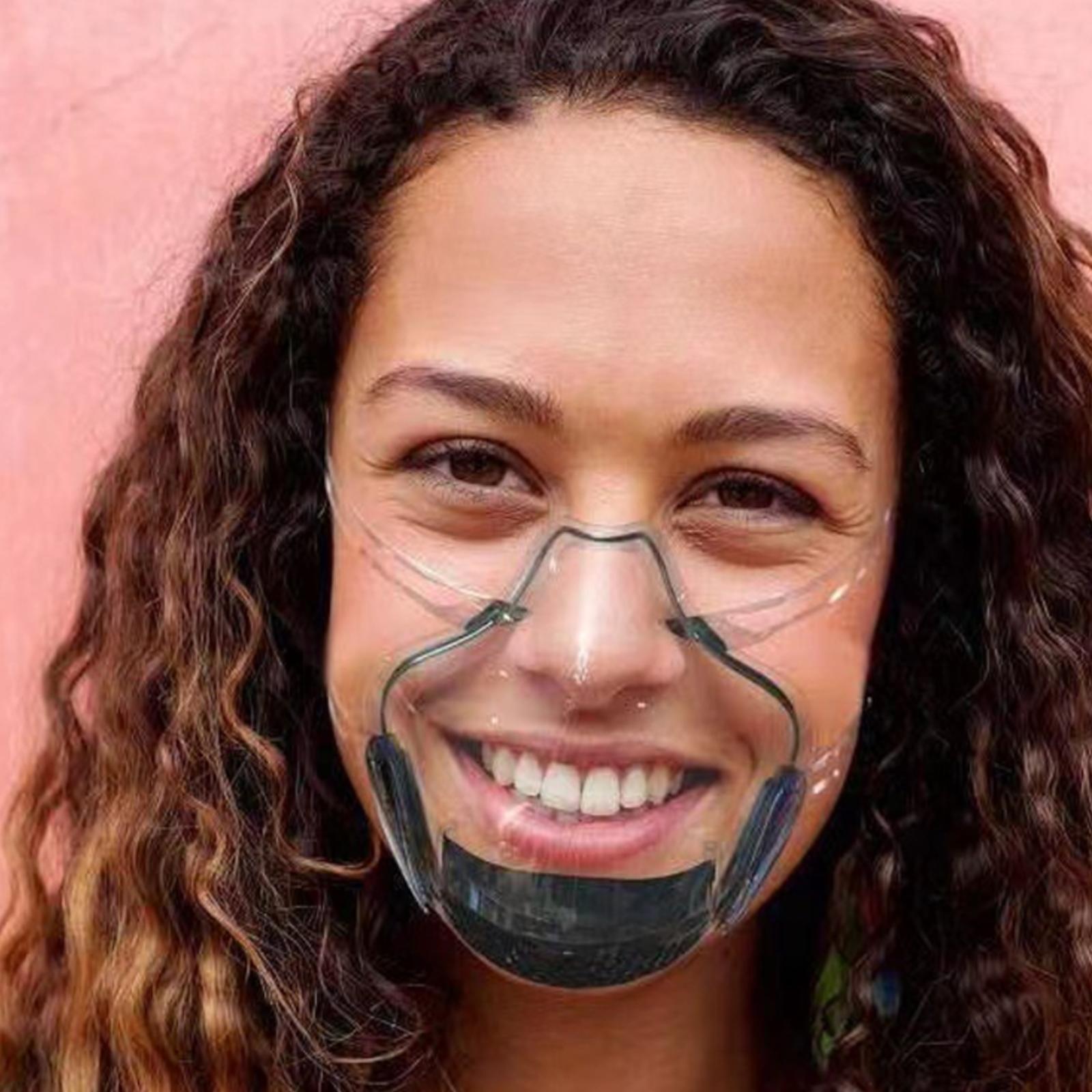 Durable Mask Face Mask Combine Mask Reusable Cover Clear Safe