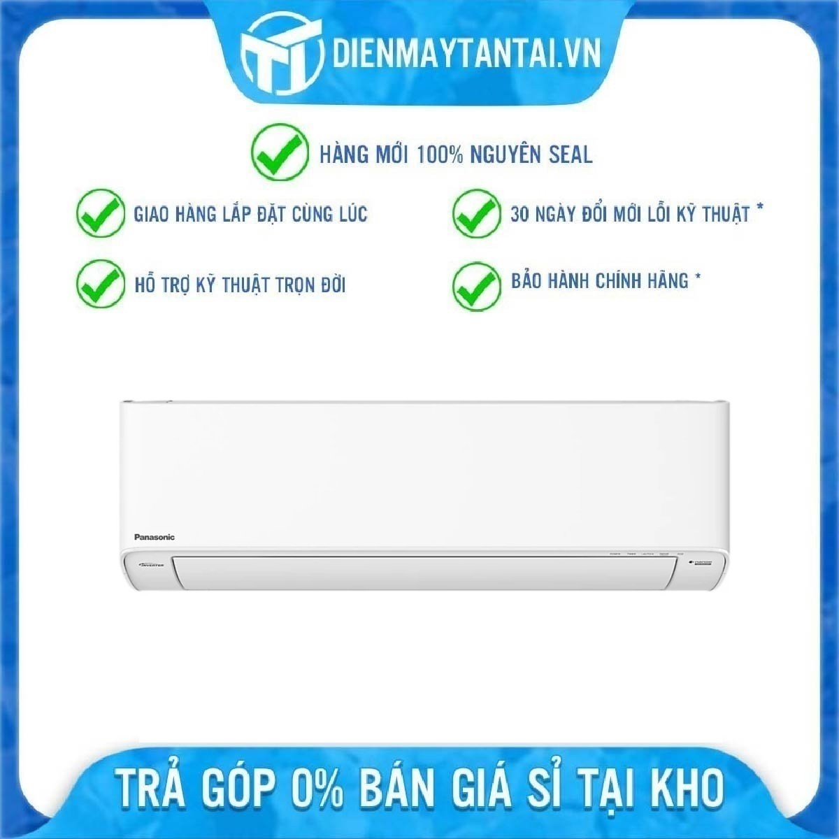 Máy lạnh Panasonic inverter cao cấp 1.0Hp CU/CS-U9ZKH-8 model 2023 - Hàng chính hãng( Chỉ giao HCM)