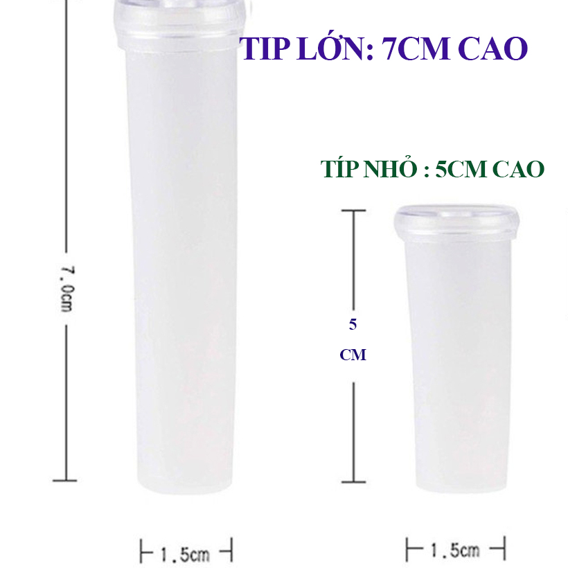 100 ỐNG CHỨA NƯỚC CẮM HOA 5CM THUỐC DƯỠNG HOA TƯƠI LÂU VÀ VẬN CHUYỀN HOA ĐI XA