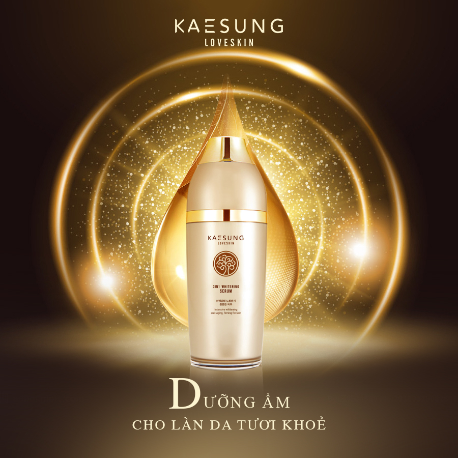 Tinh Chất Dưỡng Trắng 3 Trong 1 Kaesung Loveskin