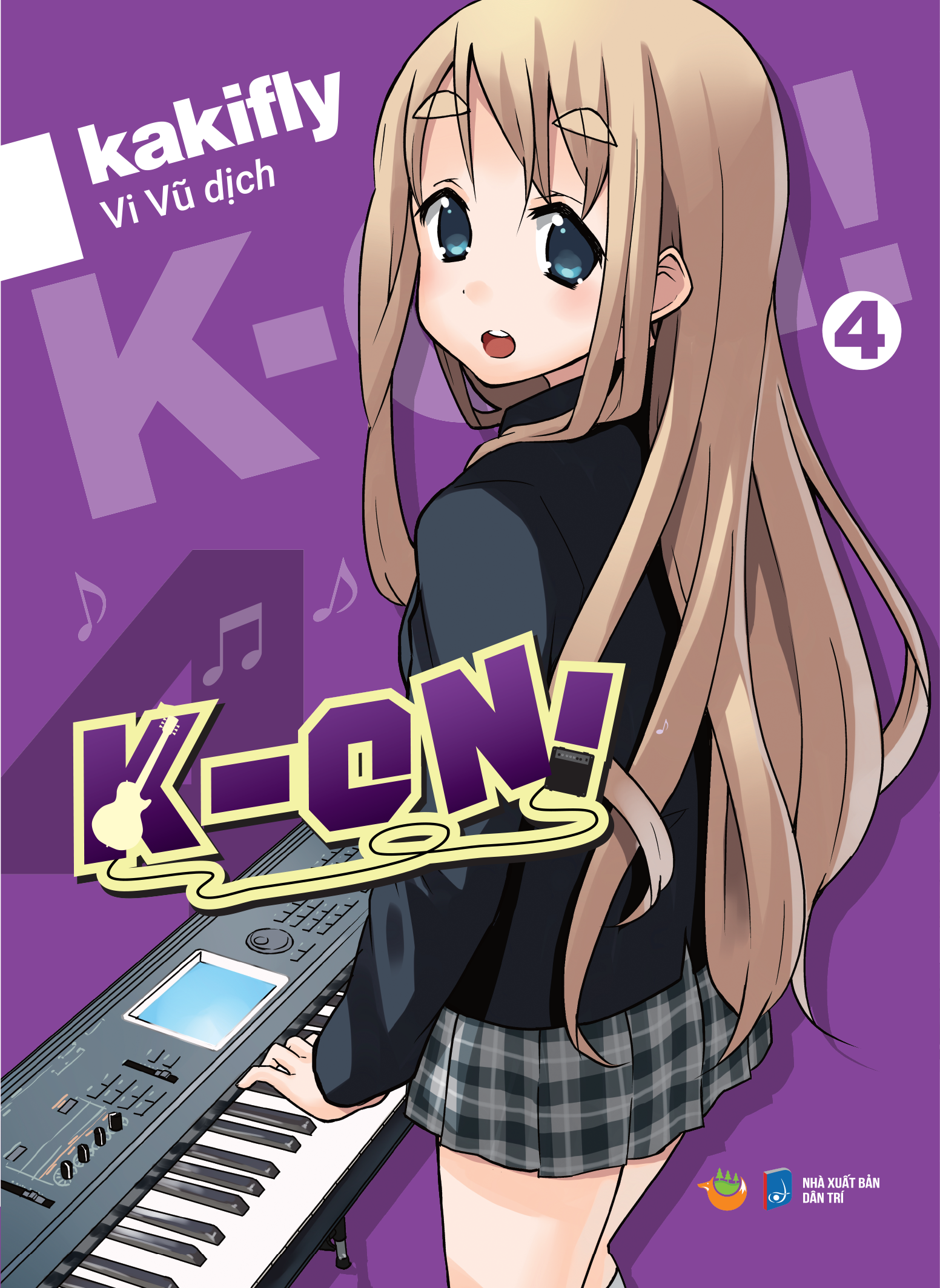 Combo 4 cuốn:  K-On ( Tập 1+2+3+4