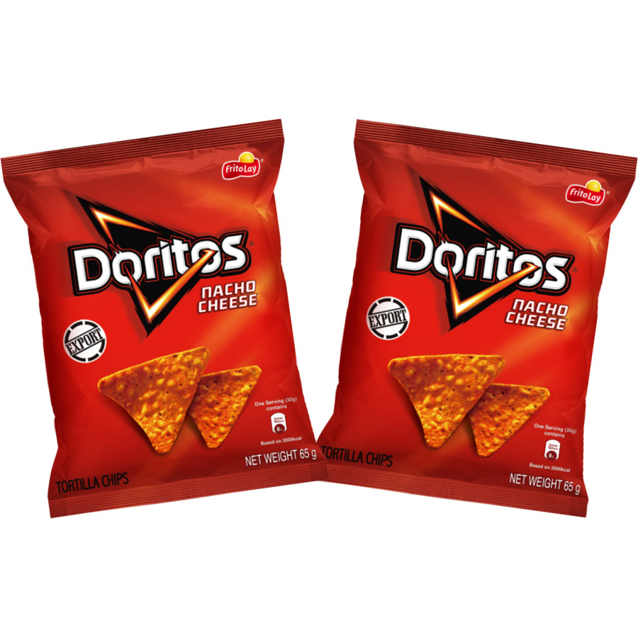 Combo 2 Doritos vị Nacho Cheese 65G 10x1