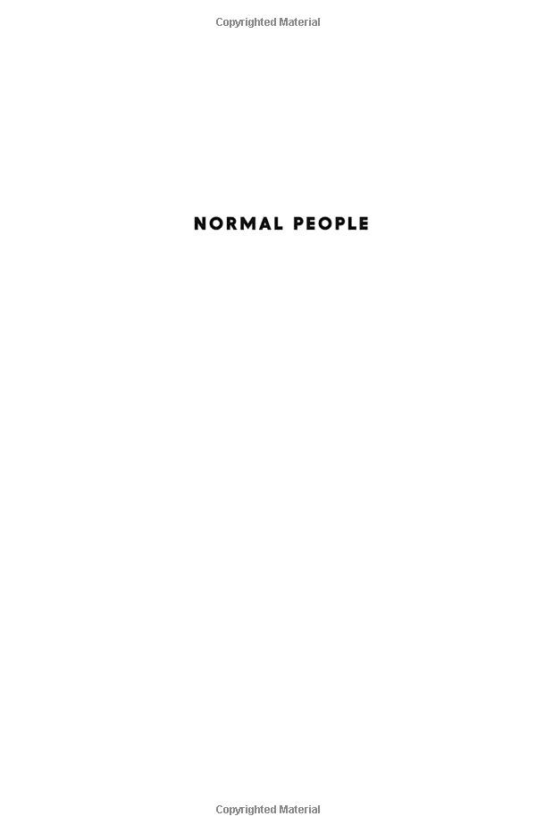 Normal People: A Novel