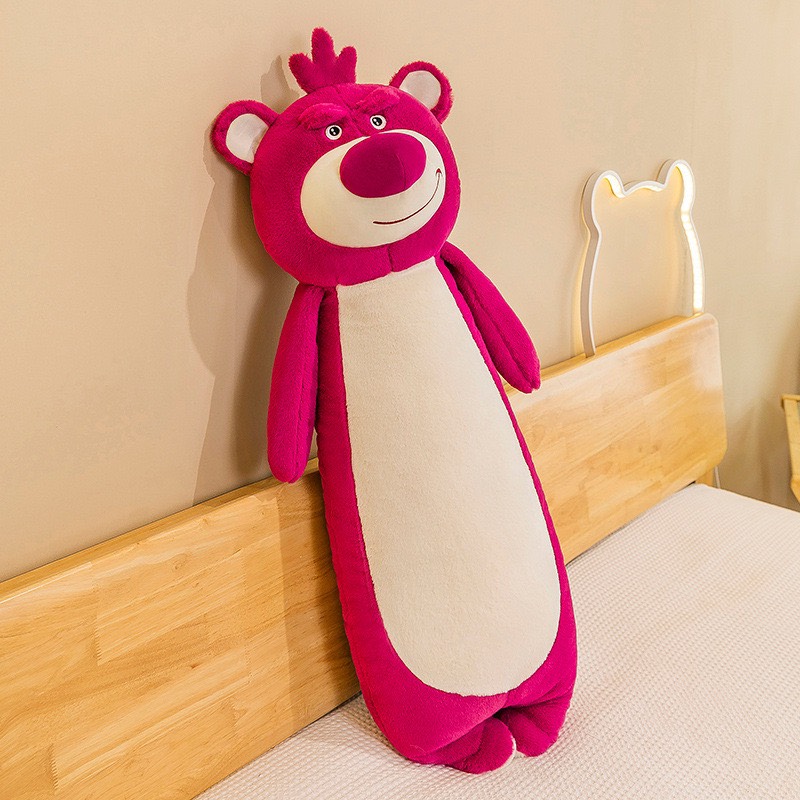 Gối Ôm Gấu Dâu Lotso Huggin Bear 90cm DRU-Hàng Chính Hãng