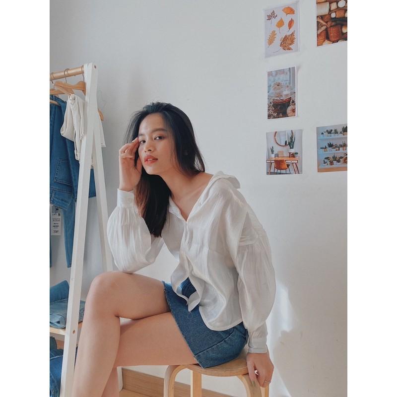 Áo sơ mi lụa tơ