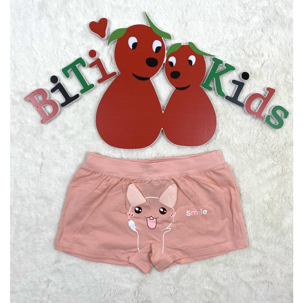 Quần đùi chip cho bé gái vải cotton MINAKIDS ( chọn màu ngẫu nhiên) co giãn 4 chiều thoáng mát size từ 13kg-22kg