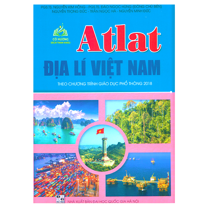 Sách - Atlat Địa Lí Việt Nam ( theo chương trình giáo dục phổ thông 2018 bán kèm 2 bút chì thiên long 2b )
