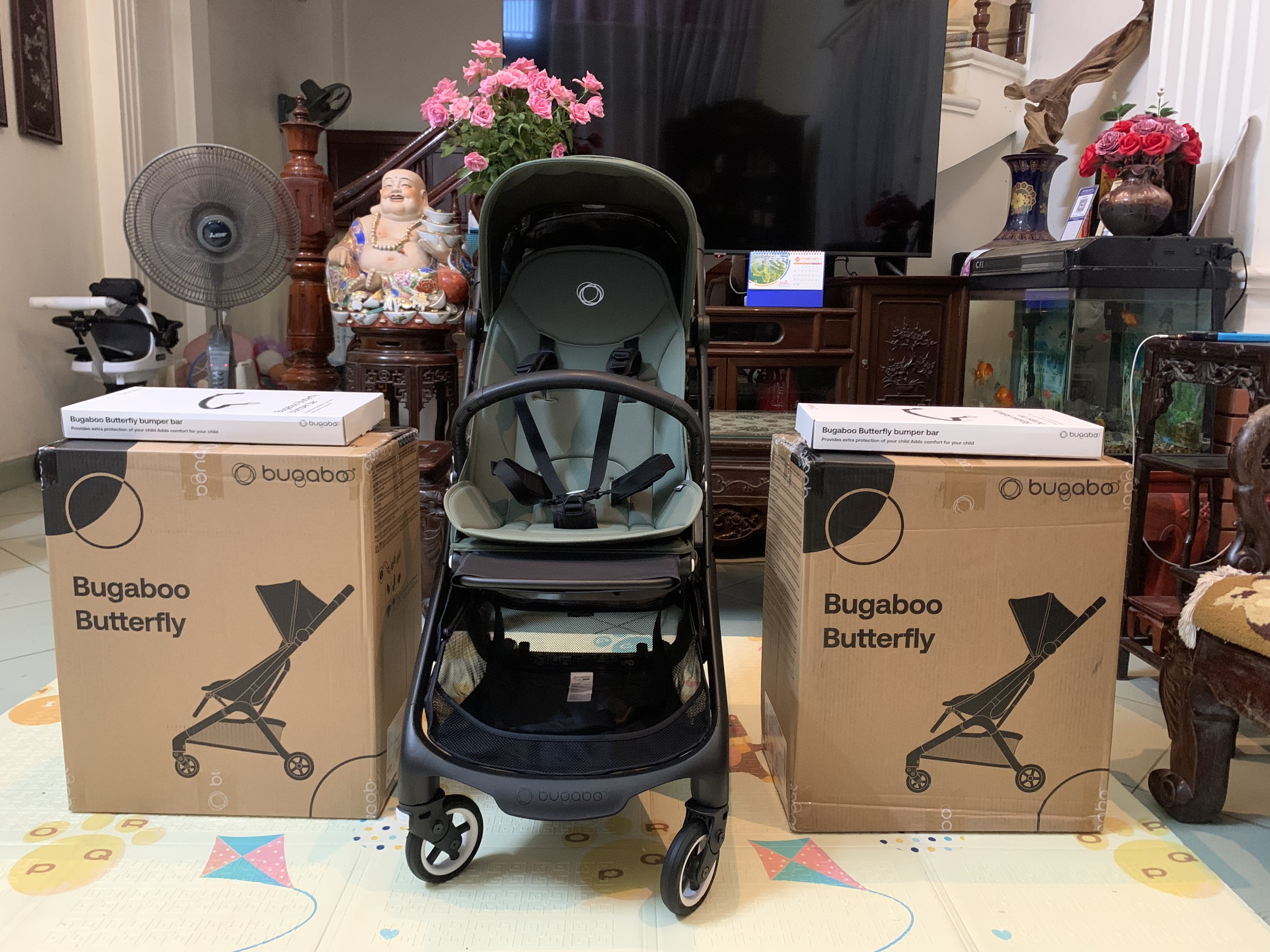 Xe đẩy du lịch gấp gọn Bugaboo Butterfly