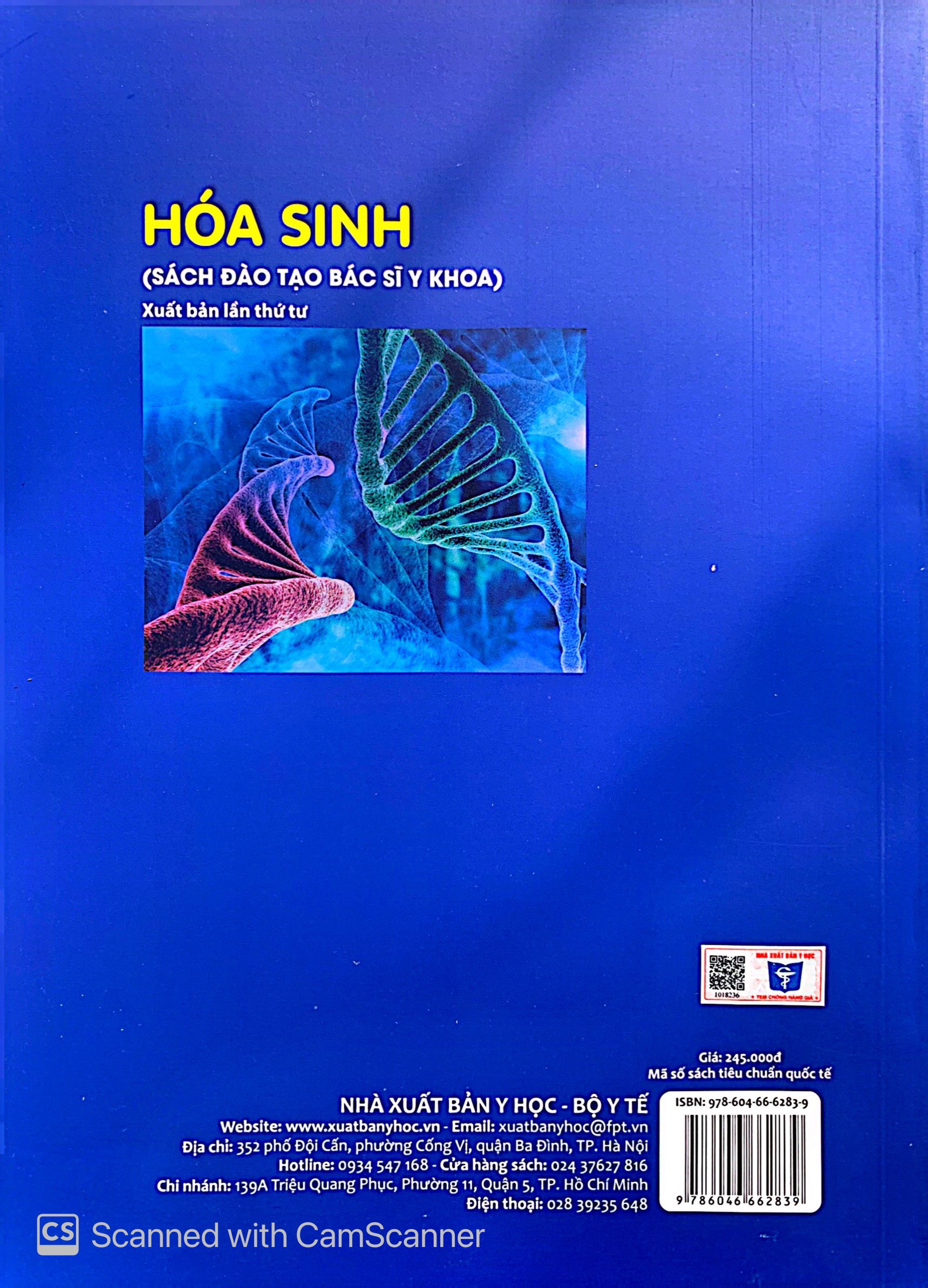 Benito - Sách - Hóa sinh 2023 - NXB Y học