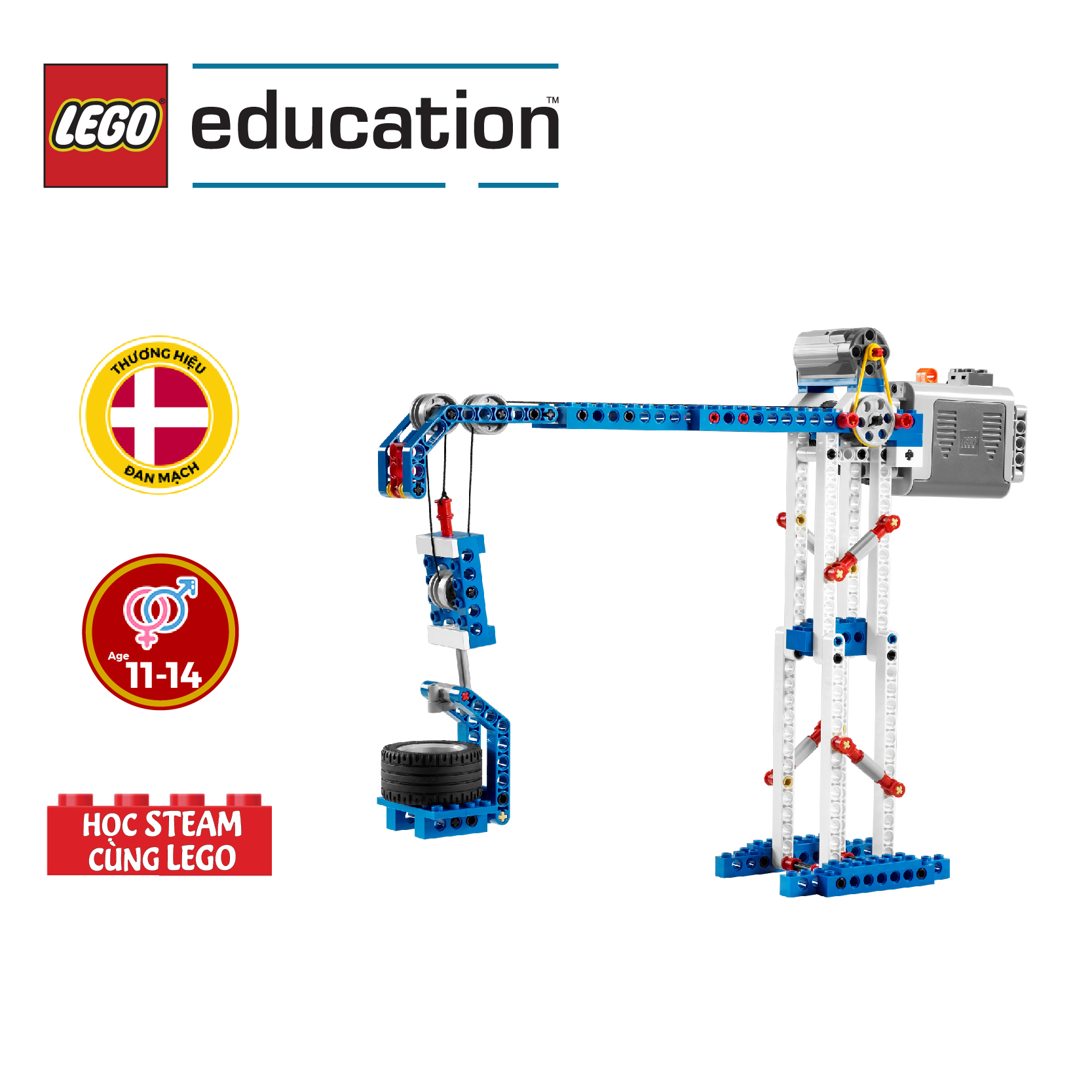 Đồ Chơi LEGO EDUCATION Bộ Kỹ Sư Cơ Khí L6-L9 9686