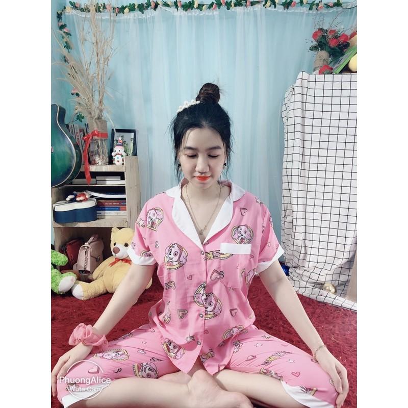 ️FREE SHIP️Đồ Bộ Lửng có túi quần