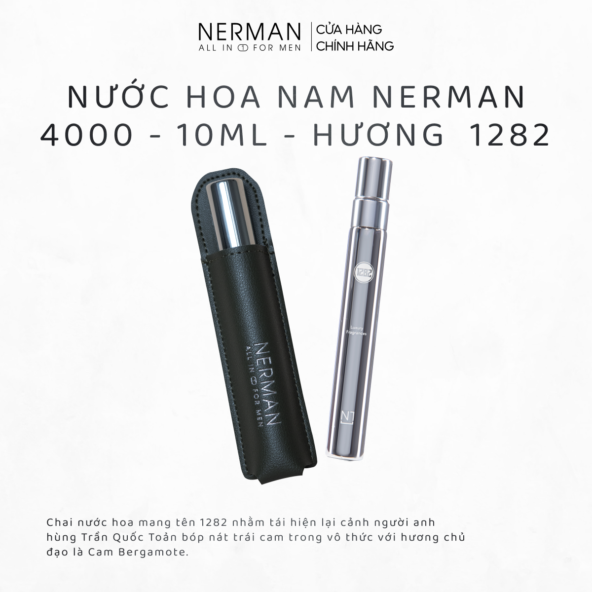 Nước hoa nam Nerman 4000 10ml