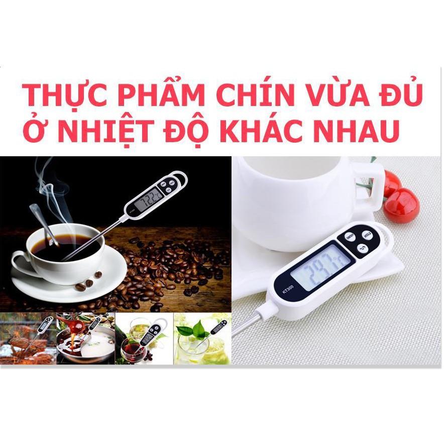 Nhiệt kế đo nước pha sữa ️️ Freeship ️ que đo nhiệt độ thực phẩm PT300 tiện dụng sử dụng cho nhà bếp, nhà hàng...