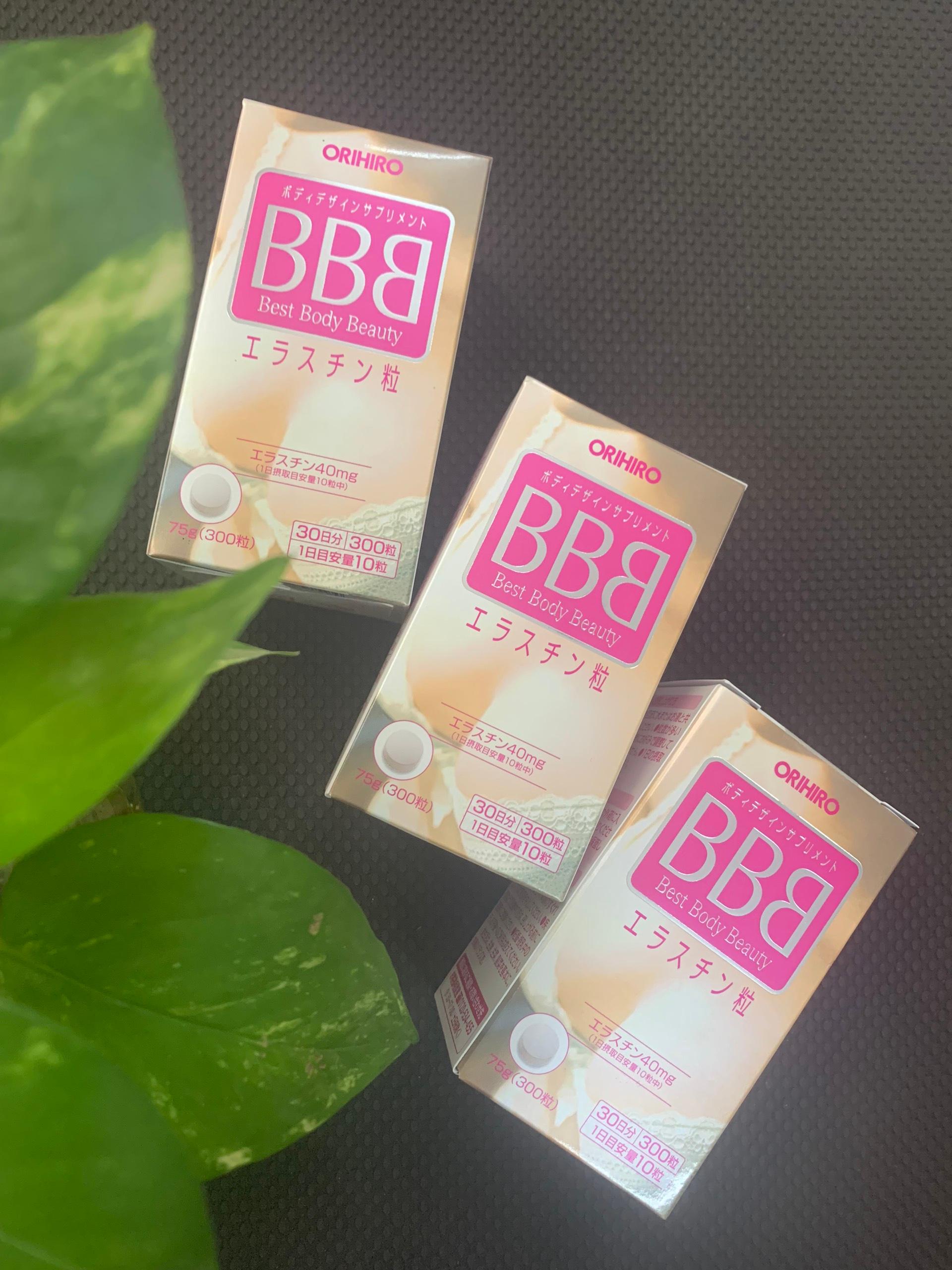 [HCM]Viên Uống Nở Ngực Orihiro BBB Best Body Beauty 300 viên Nhật Bản