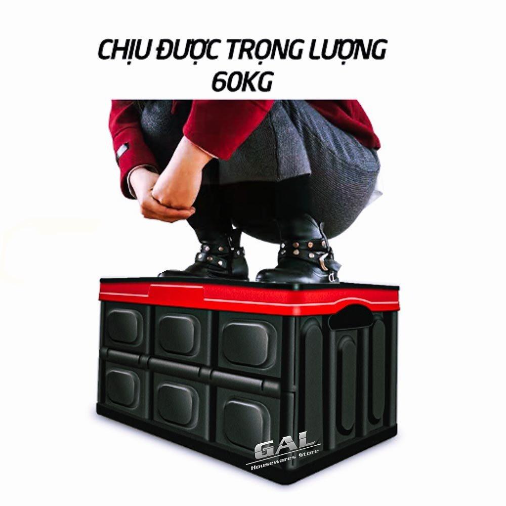 Thùng đựng đồ gấp gọn, tặng túi chống thấm nước cao cấp [ Dung tích 30l, 56l ]