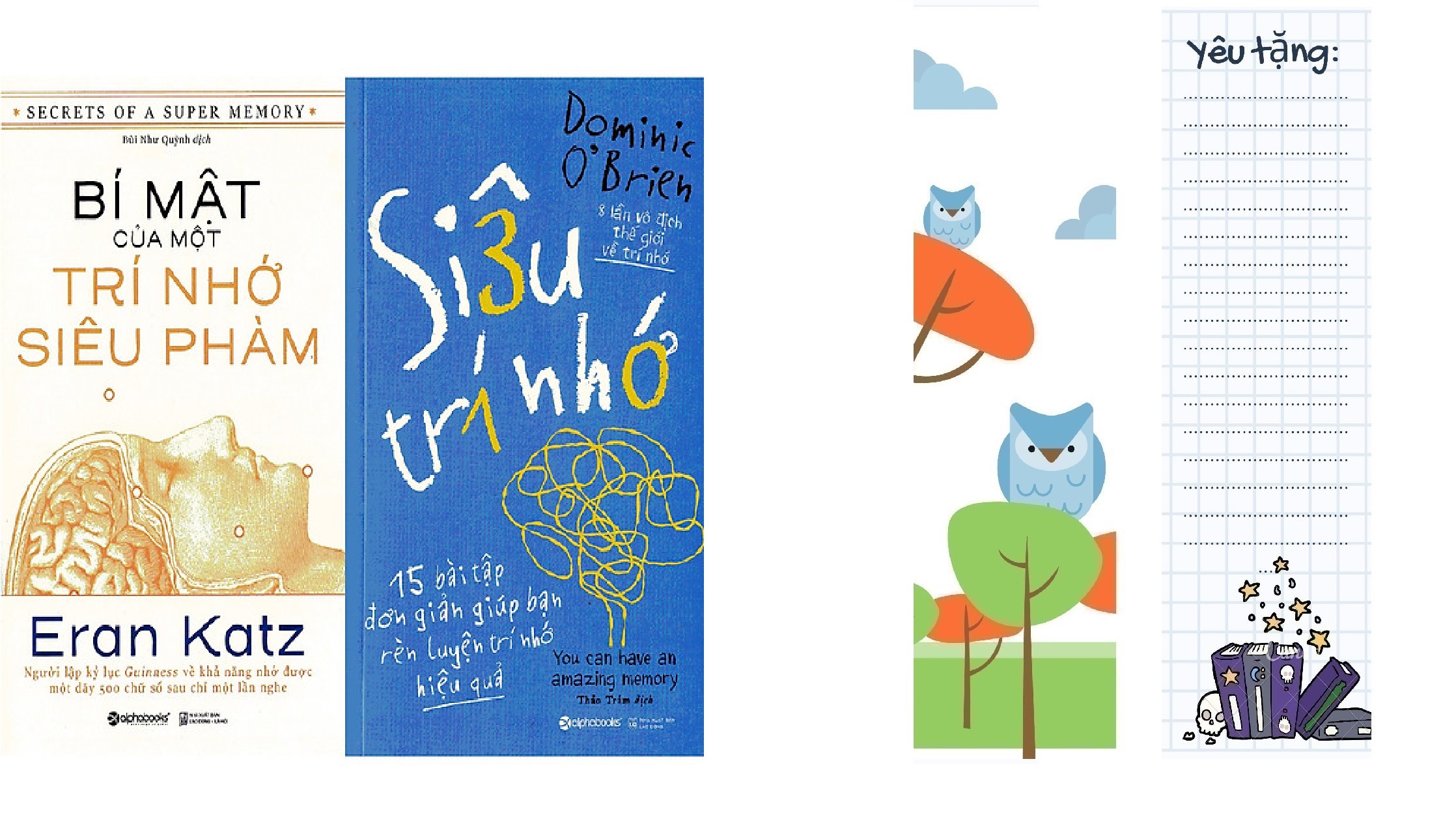 Combo Sách Luyện Trí Nhớ