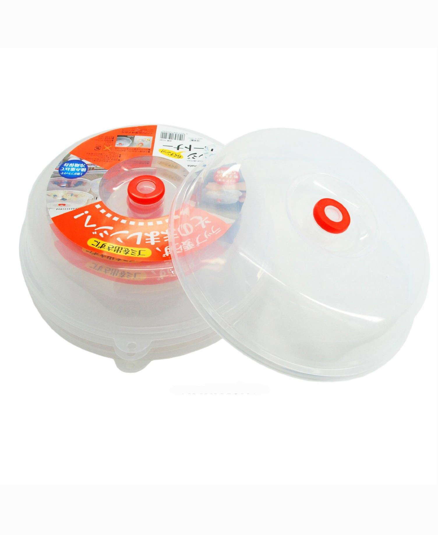 Combo Nắp đậy dùng cho lò vi sóng + Set 2 cuộn khăn giấy bếp nội địa Nhật Bản