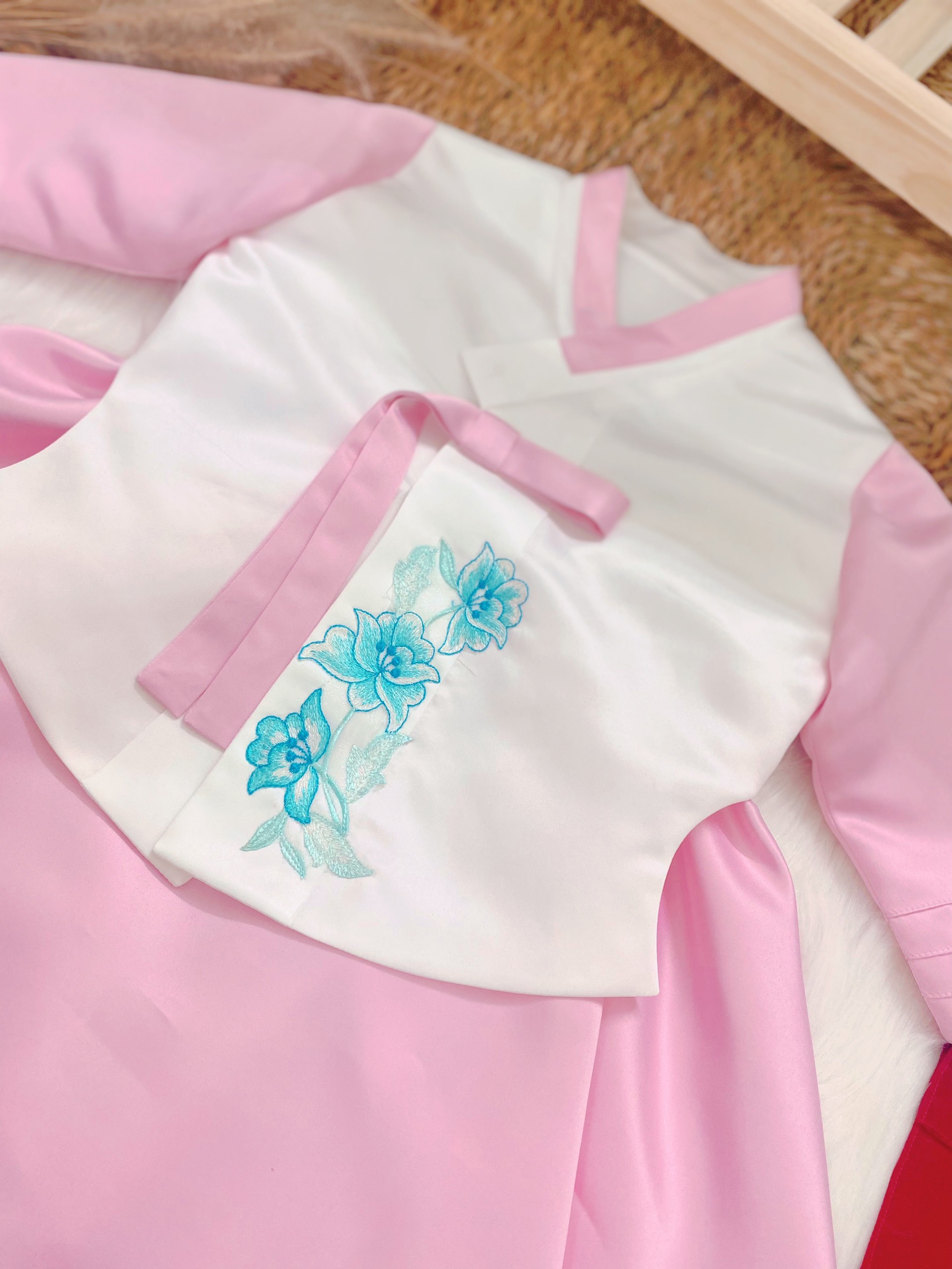 ĐẦM DỰ TIỆC HANBOK CHO BÉ HQ1097- HQ1098 GINGER WORLD