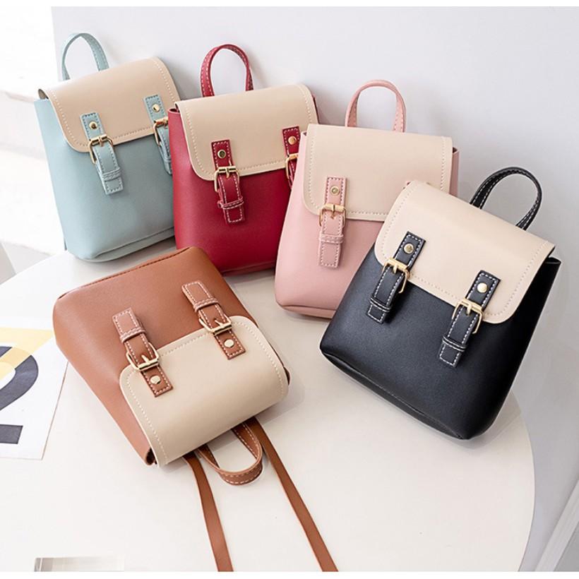 Ba lô thời trang mini da pu phong cách trẻ trung KDR-BL280