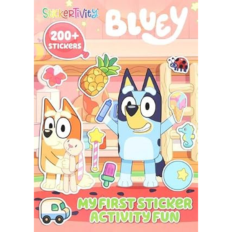 Sách Bluey Stickertivity: My First Sticker Activity Fun