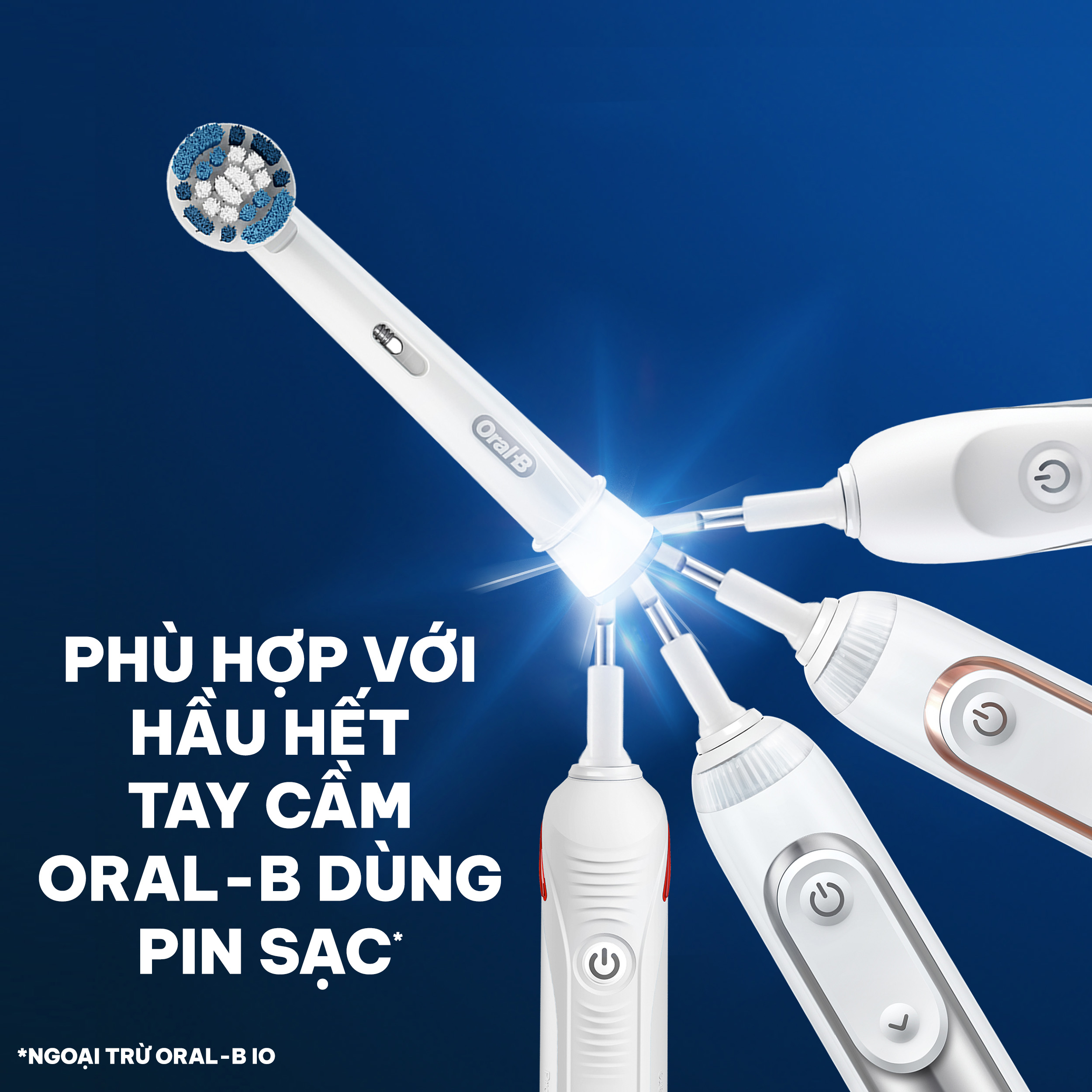 Đầu bàn chải Oral-B Precision Clean - Hàng chính hãng 100