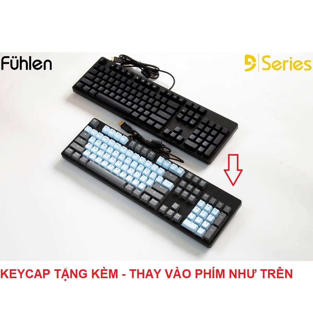 Bàn Phím Cơ Gaming Fuhlen Cyber - Hàng Chính Hãng