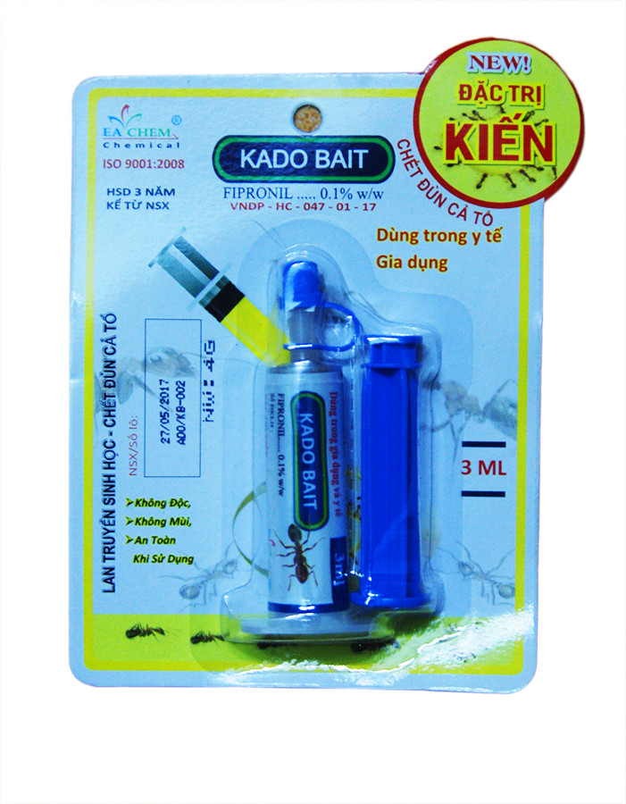 Mồi diệt kiến tận gốc KADO BAIT – Gel DIỆT KIẾN