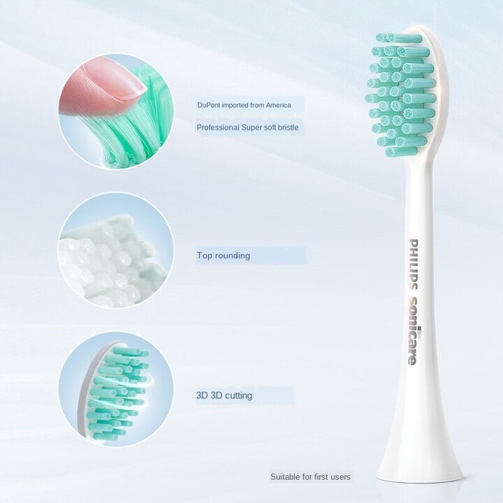 Bàn chải đánh răng điện thương hiệu cao cấp Philips Sonicare HX2431 - 30.000 lần rung mỗi phút - HÀNG NHẬP KHẨU