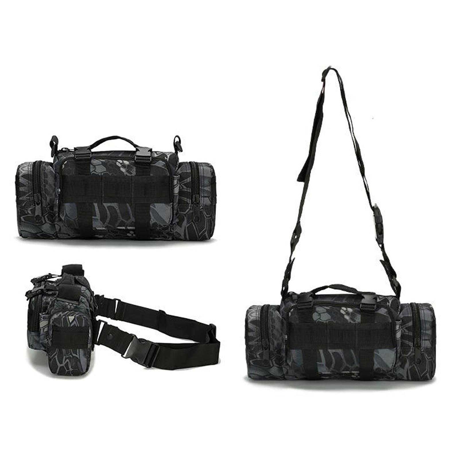 Waterproof Tactical Waist Bag Belt Fanny Pack Phone Molle Pouch Camping Hiking